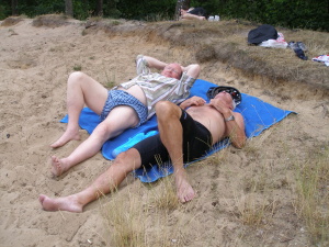 relaxace na pláži