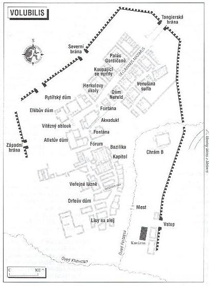 plán Volubilis